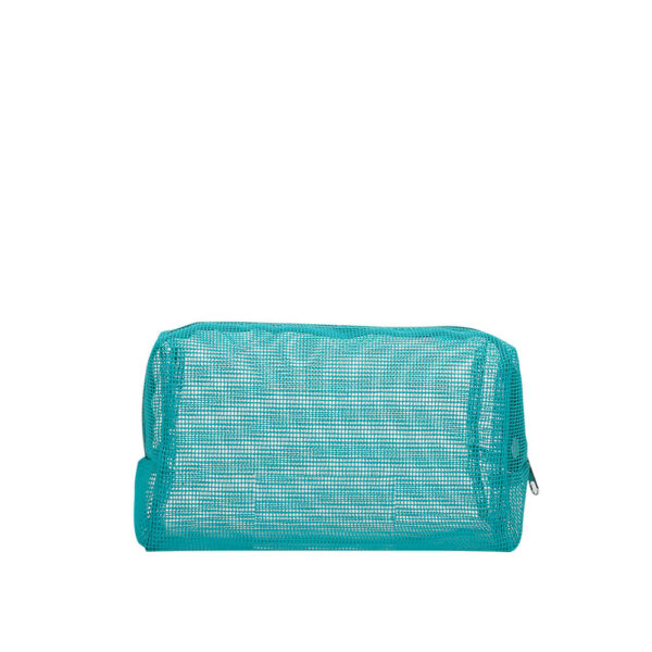 PVC Mesh Fabric Transparent Cosmetic Brush Bag - Image 2