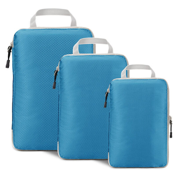 customized travel bags blue