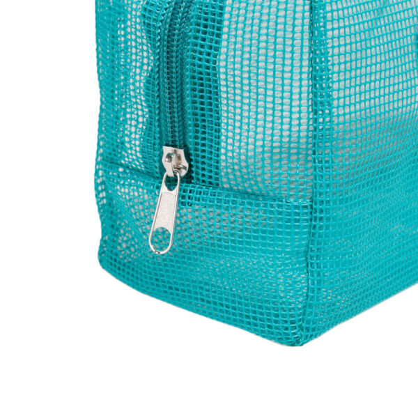 PVC Mesh Fabric Transparent Cosmetic Brush Bag - Image 4