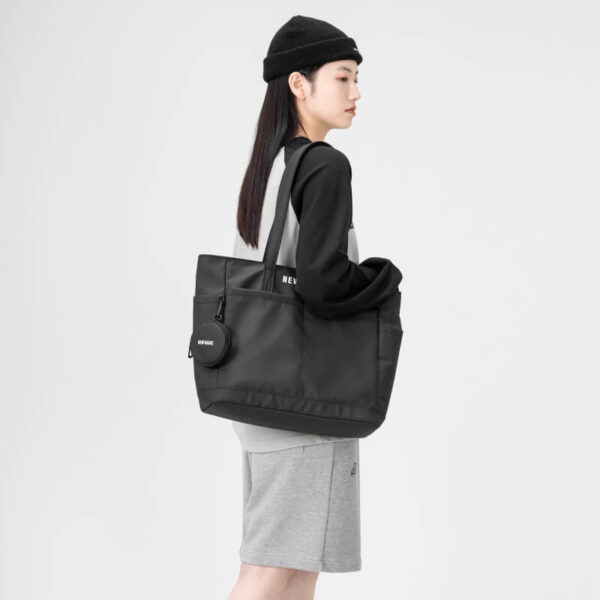 Black handbag for women