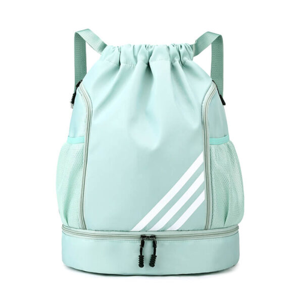 Waterproof Nylon Drawstring Bag for Sports - Image 2
