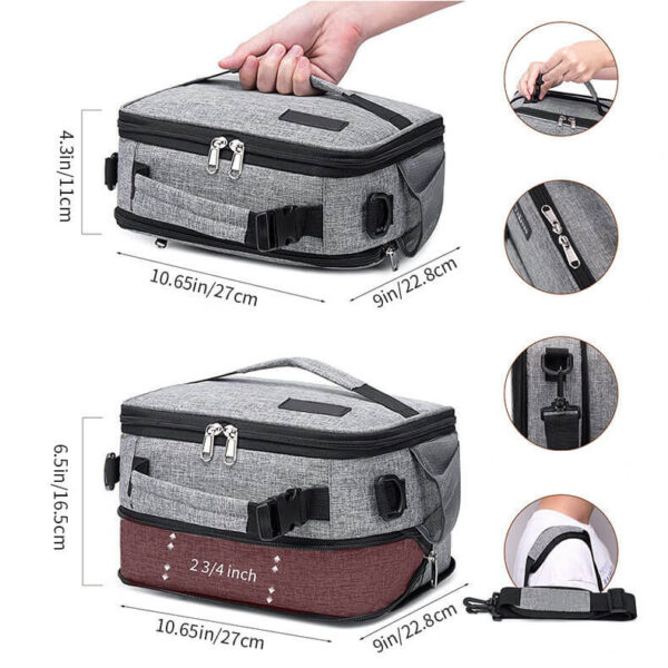 Customized  Oxford Cooler Lunch Bag for Outside Travel - Image 2