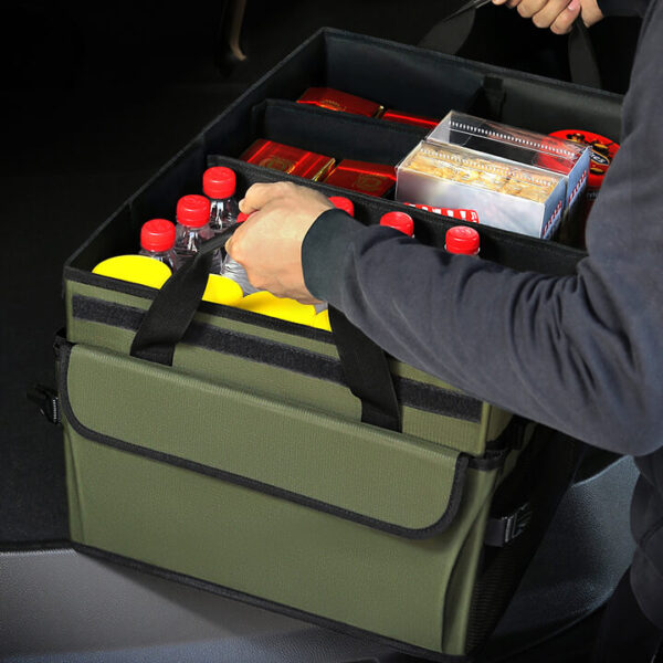 Consoles Trunk Organizer With Reflective Stripe For Car - Image 2