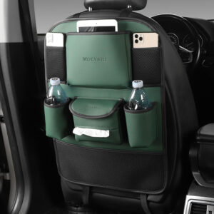 Green seat organizer