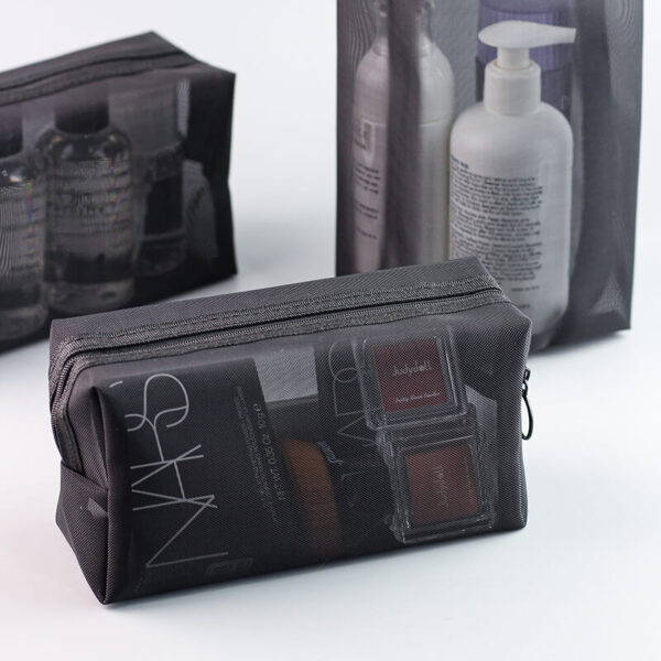 glossier makeup bag