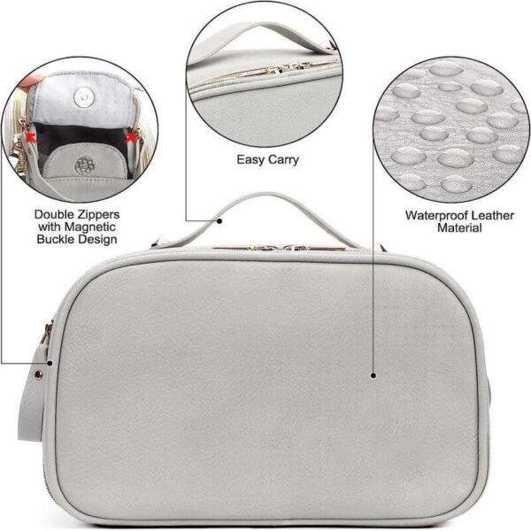 makeup case with makeup